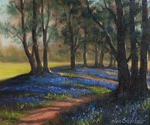 Bluebell Grove | 10x12 | Oil | Euro 575 