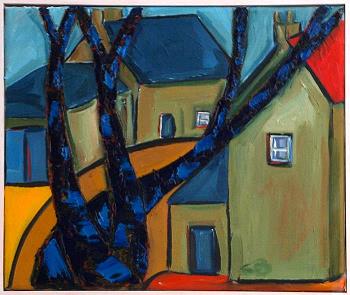 Workers Cottages Series I | 10x12 | Oil on Panel | Euro 750