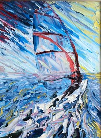 Just off tracht | 15x11 | Oil on Canvas | Euro 450