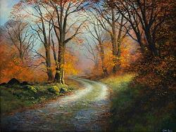 Autum Trees 24x18 Euro 1100
