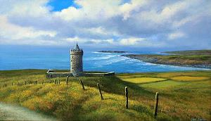 Overlooking Doolin 24x14 Euro 1600