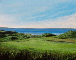 Doonbeg Golf | 10x8 | Oil on Canvas | Euro 150