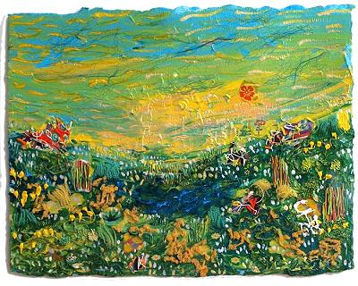 Spring in Full Swing | Acrylic | 22x26 | � 750