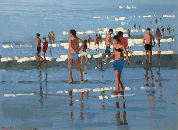 August Day at Lahinch Beach |  Oil  |  15x20 | Euro 1500