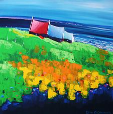 Coastal Cottage | 80cm x 80cm | �1250