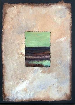 Eden's Sanctuary | mixed media | 9x12 | Euro 140