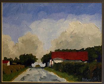 Red Roof | Oil | Sold - new pictures in stock soon