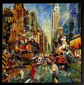 Times Square | 21x21 | � 850