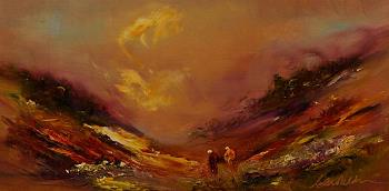 Evening in Wicklow | Oil 